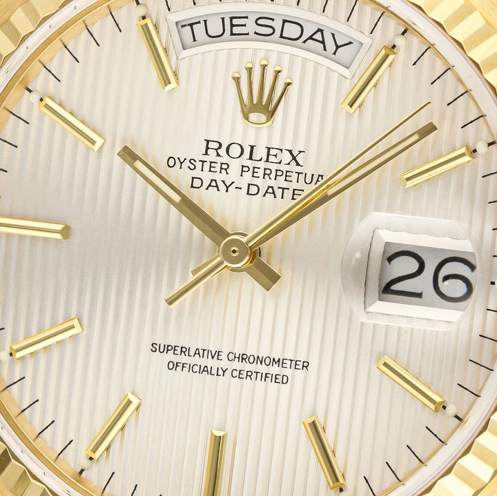 Rolex Day-Date 18K Tapestry "Completionist"