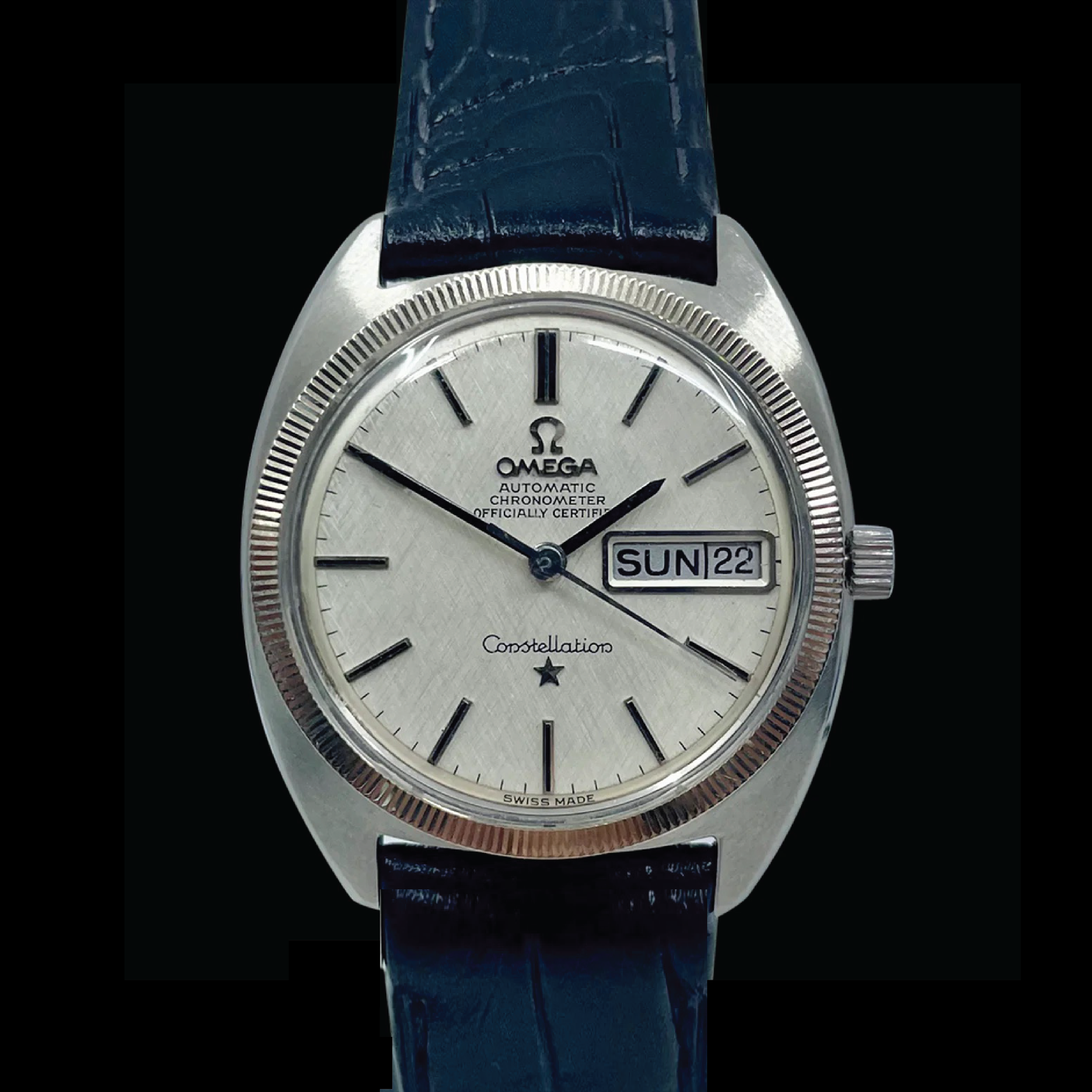 Omega constellation vintage day on sale date