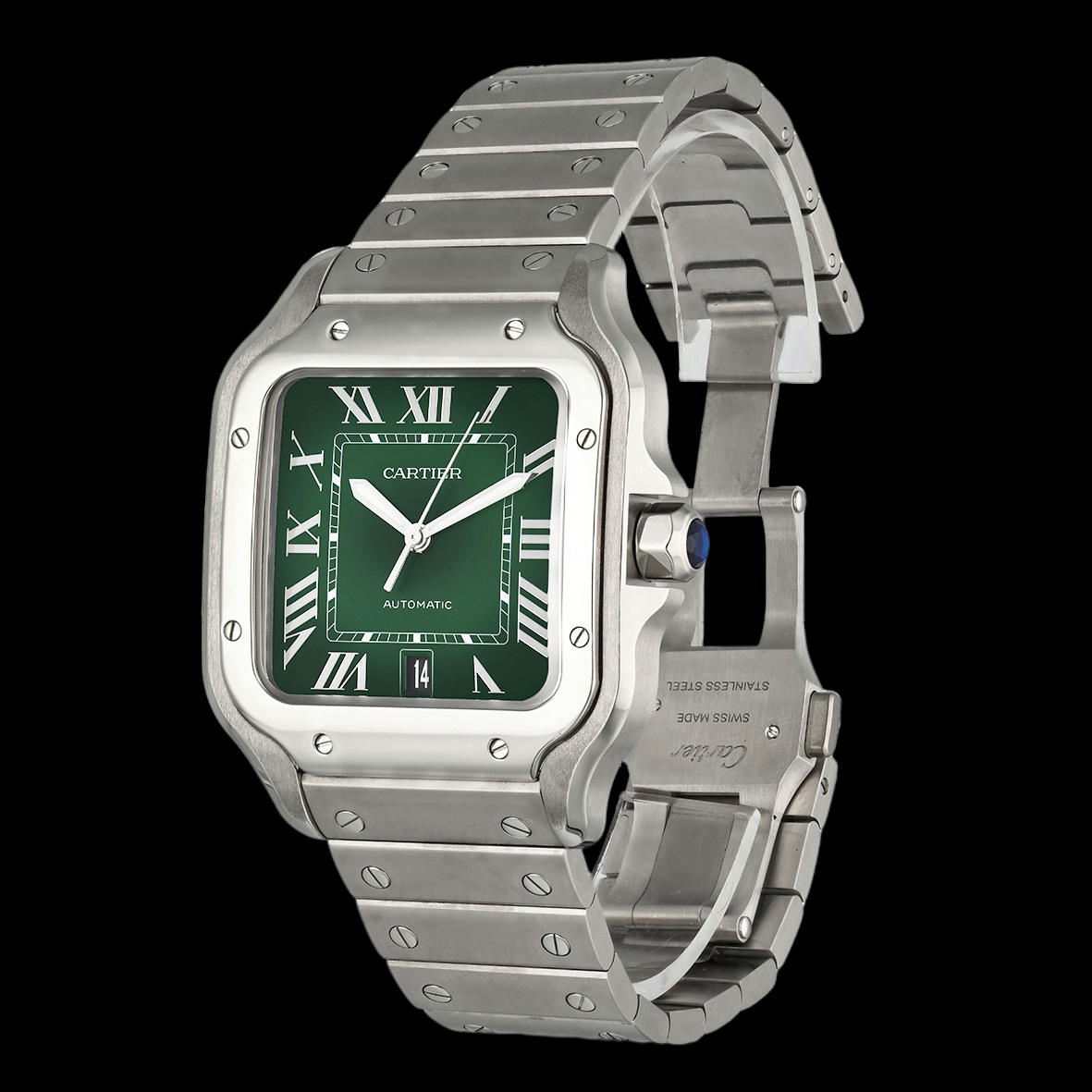 Cartier Santos 'Emerald'