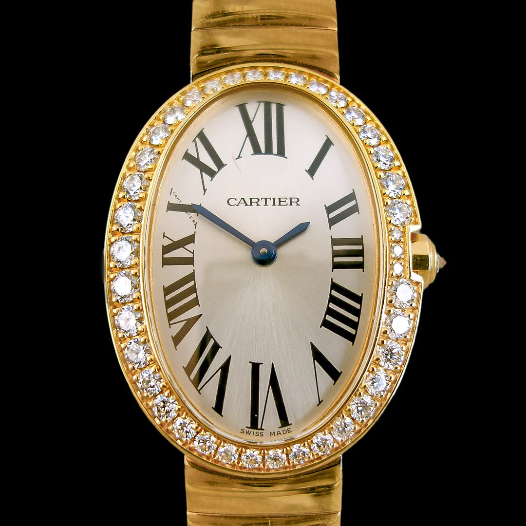 Cartier Baignoire 18K Diamond