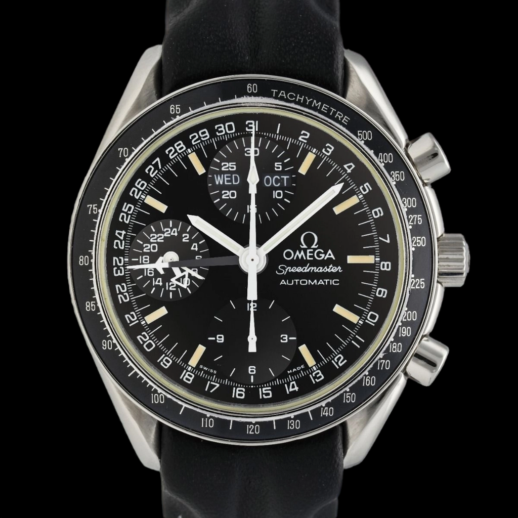 Omega Speedmaster Triple Calendar Swiss Vintage Watch Zurichberg