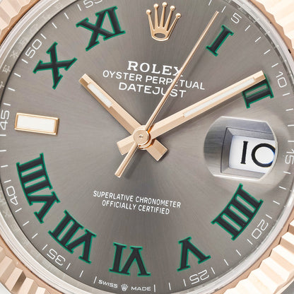 Rolex Datejust 18K 'Wimbeldon'