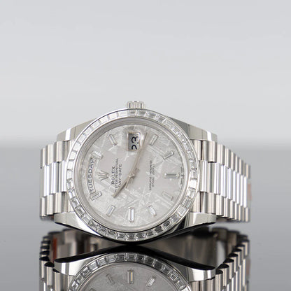 Rolex Day-Date Meteorite Platinum