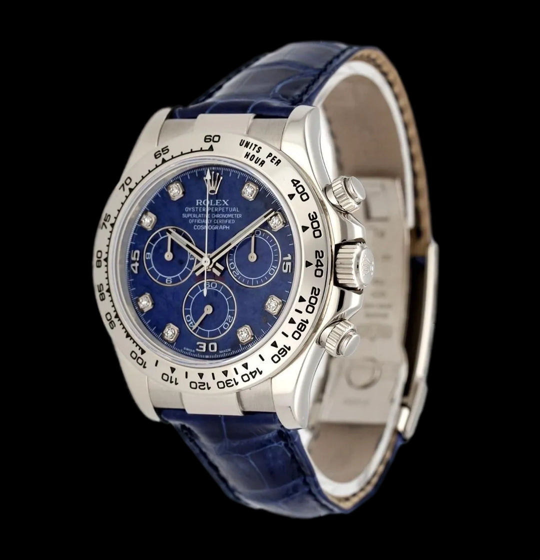 Rolex Daytona Blue Sodalite 18K Diamond