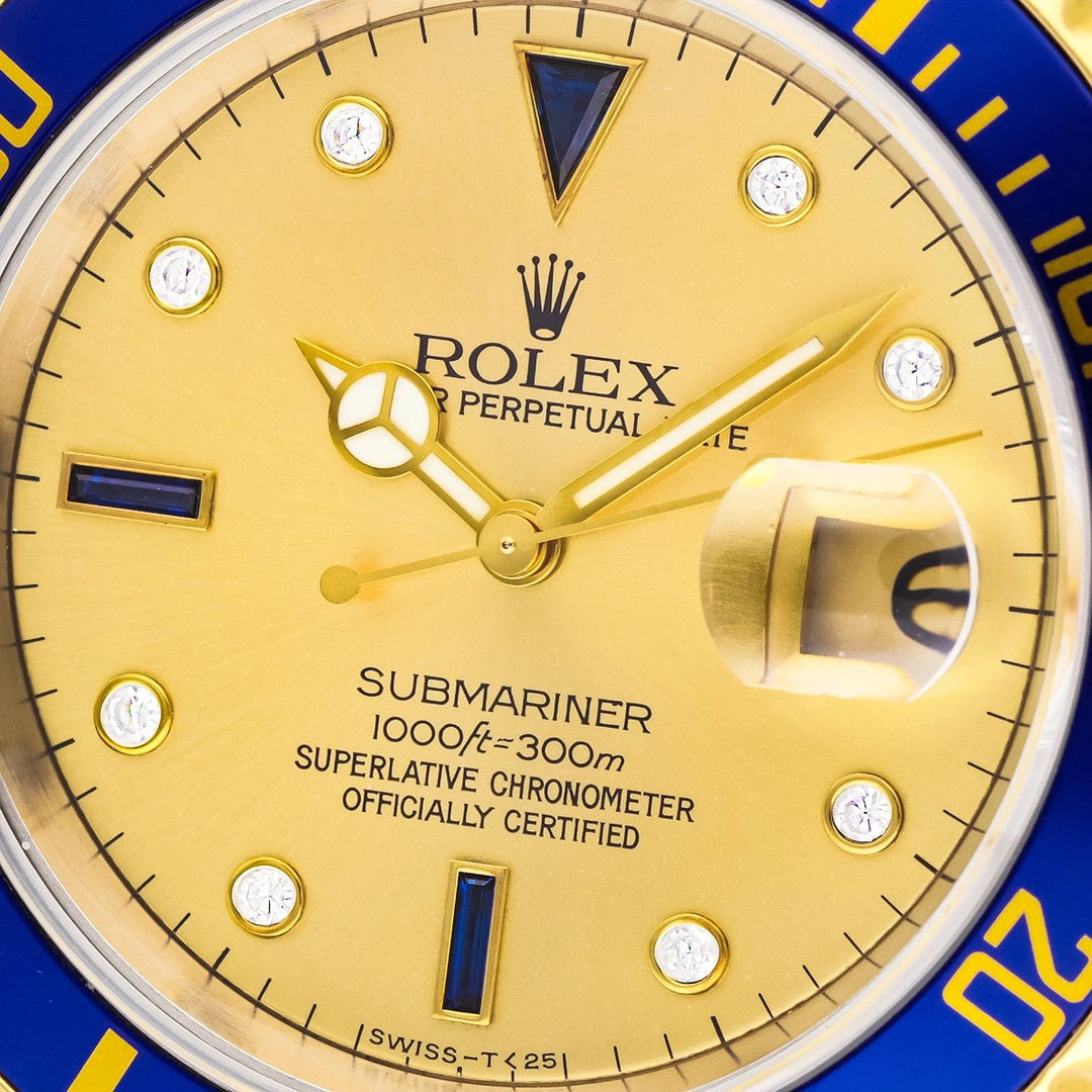 Rolex Submariner Date 18K Diamond "Sultan"