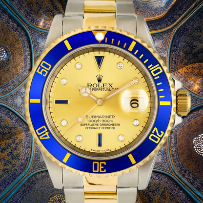 Rolex Submariner Date 18K Diamond "Sultan"