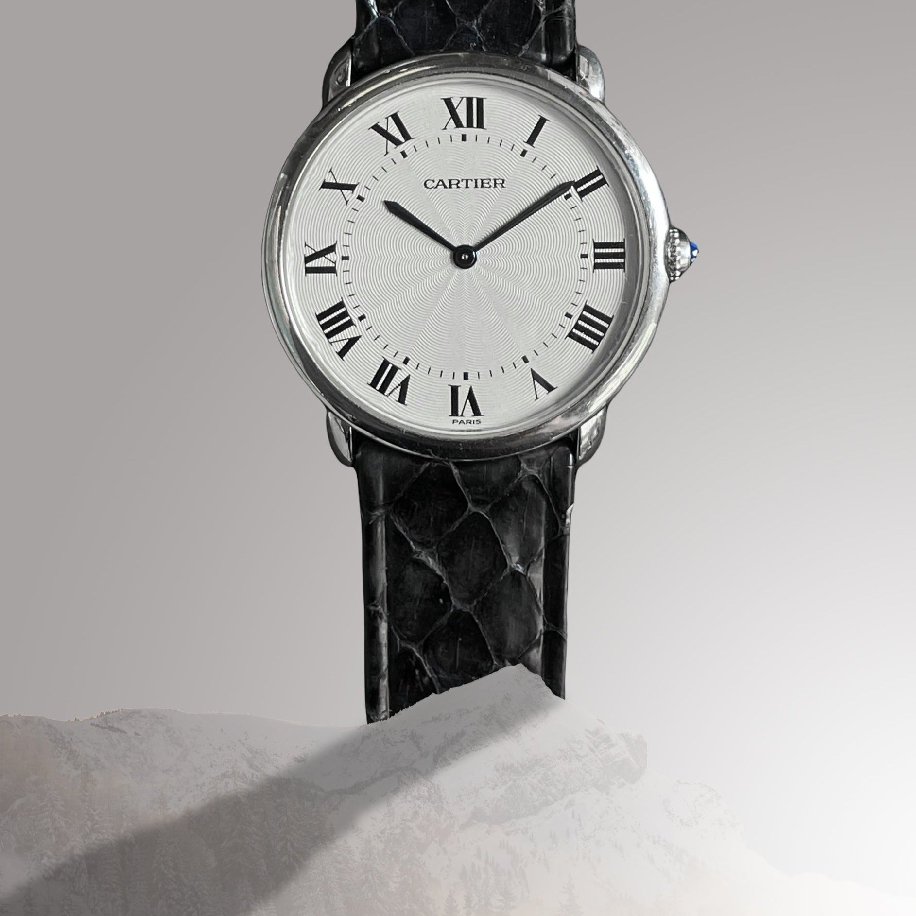 Cartier Ronde Louis Platinum - Zurichberg