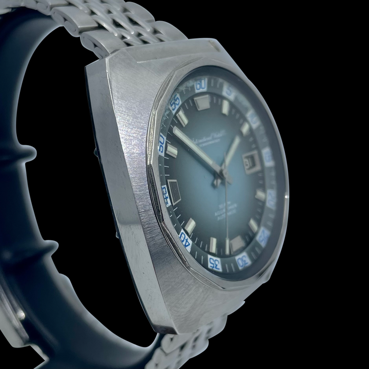 IWC 海洋時計潛水腕錶 藍色