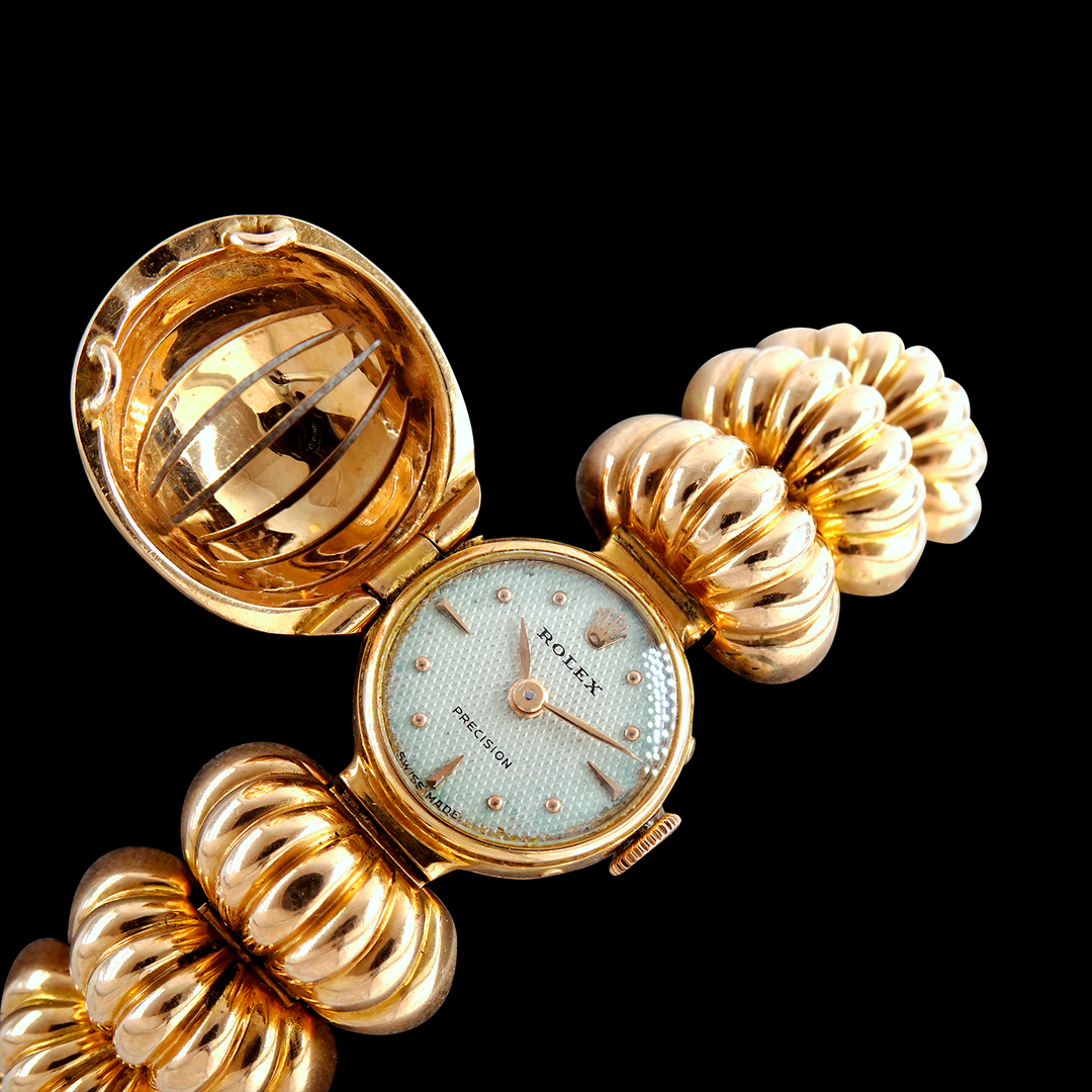 Rolex Precision Bracelet Watch 18K