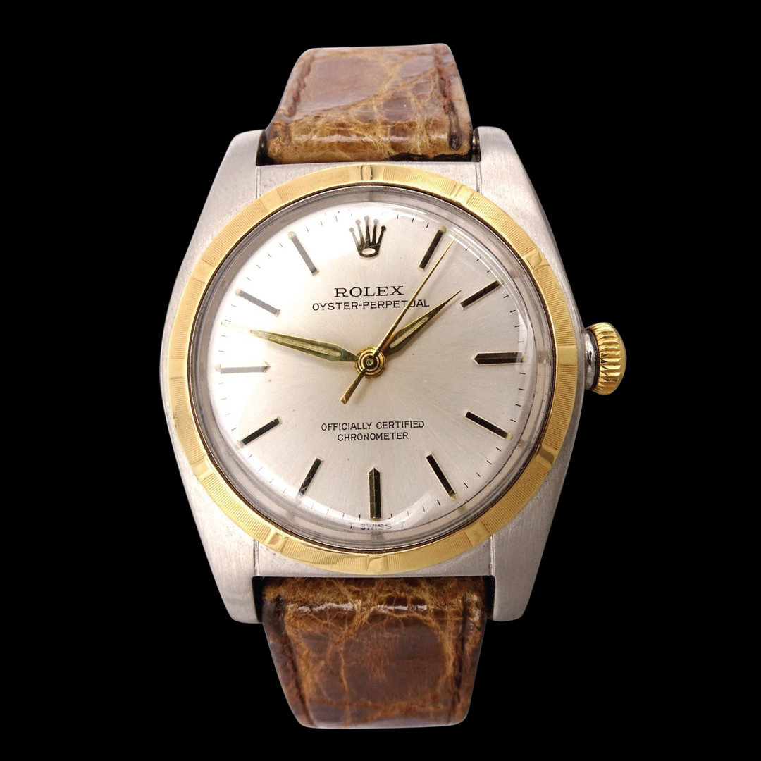 Rolex Oyster Perpetual Bubble Back 18K