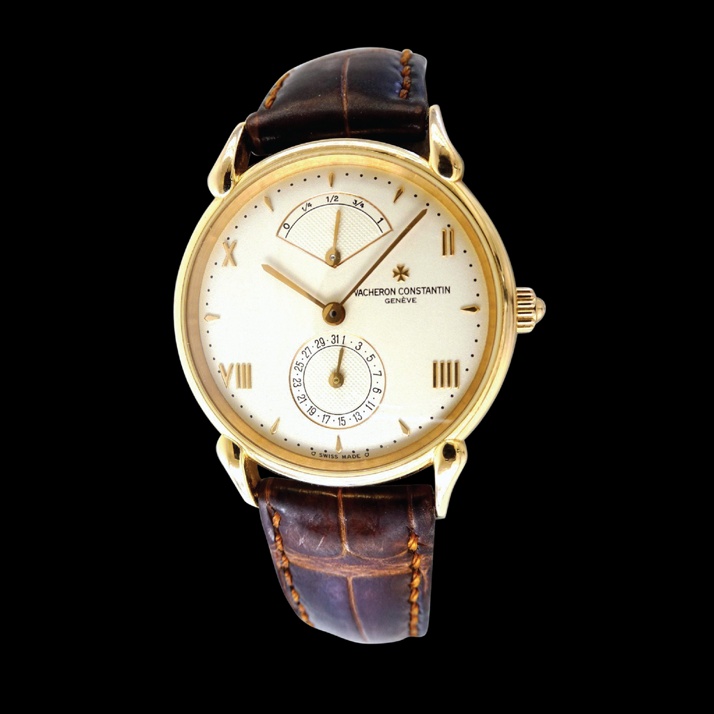 Vacheron Constantin Gen ve Reserve de Marche Date 18K Swiss